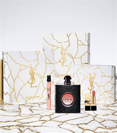 ysl black opium set|black opium 90ml gift set.